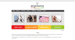 Desktop Screenshot of ergosana.nl